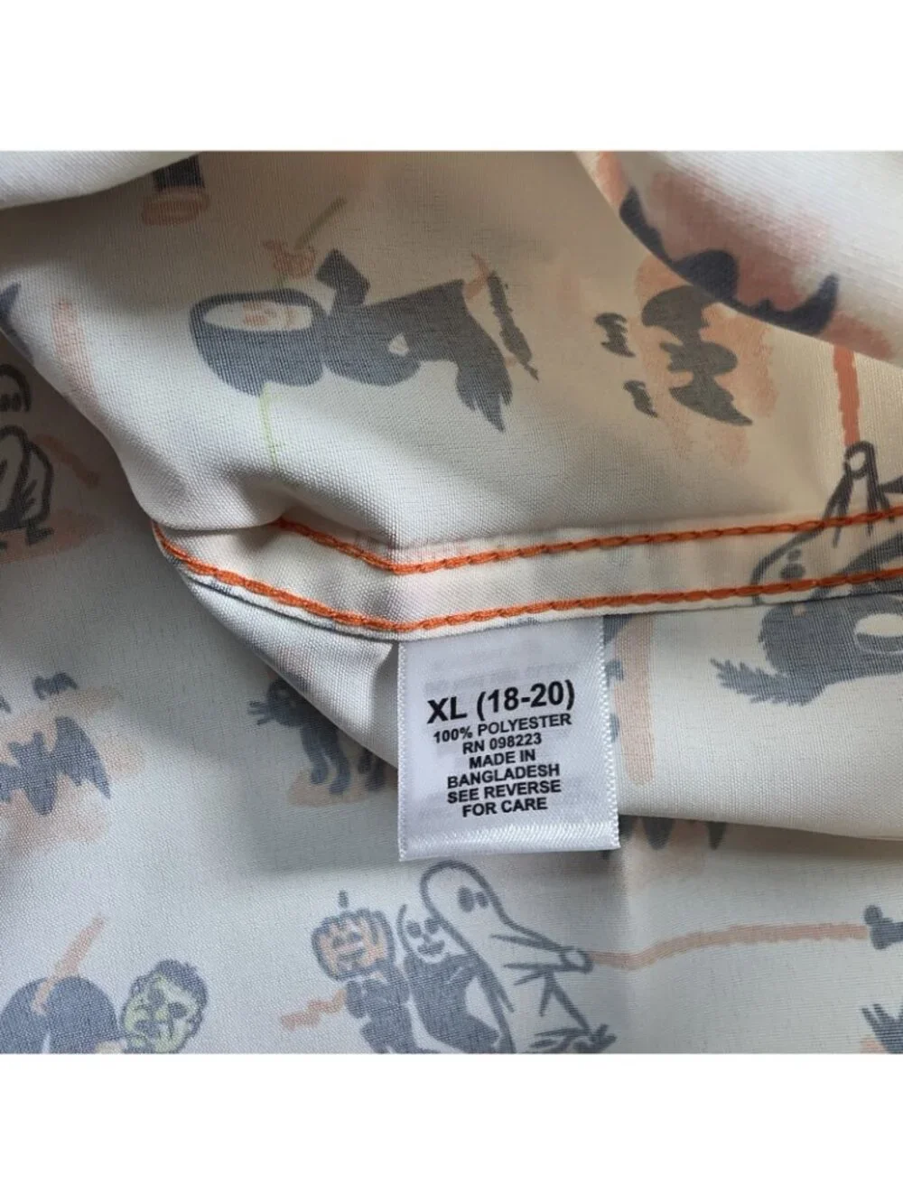 Magellan Boys‎ XL 18-20 Halloween Fishing Shirt Button Up